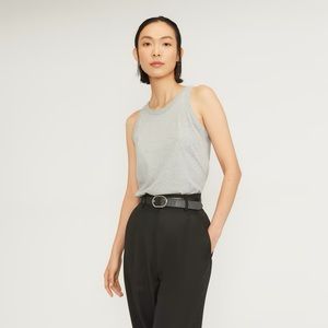 Everlane Gray Cutaway Tank